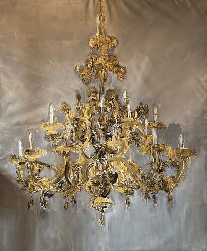Oro Luce e Leggerezza - a Paint Artowrk by Paola Turra